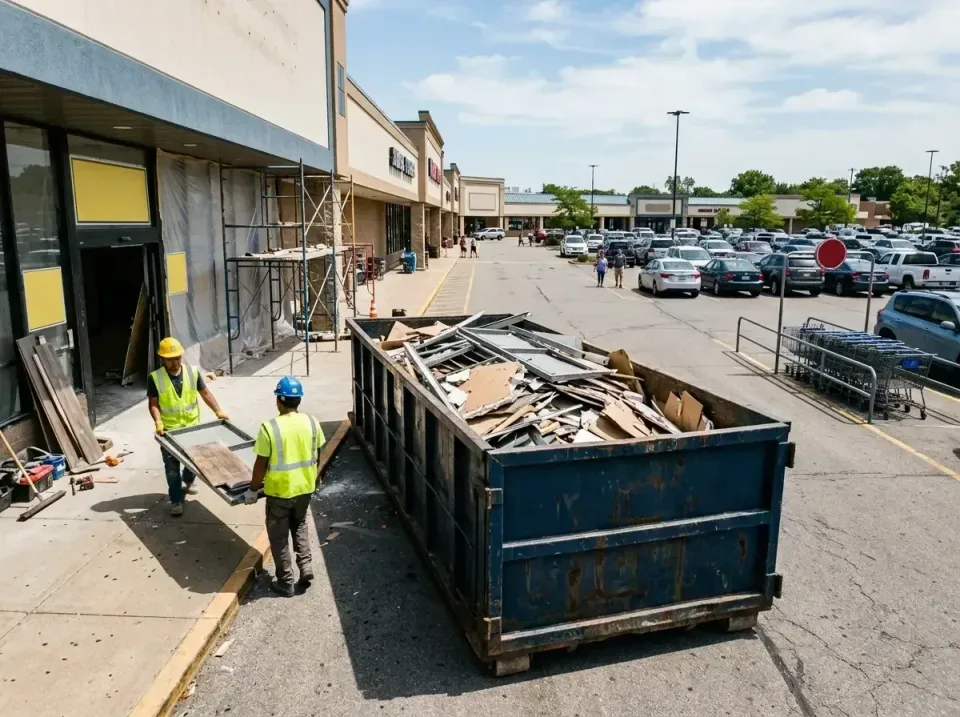 retail-store-renovation-debris-003 — frequently asked questions, Roll-off Dumpster Rentals in Woodbury, TN